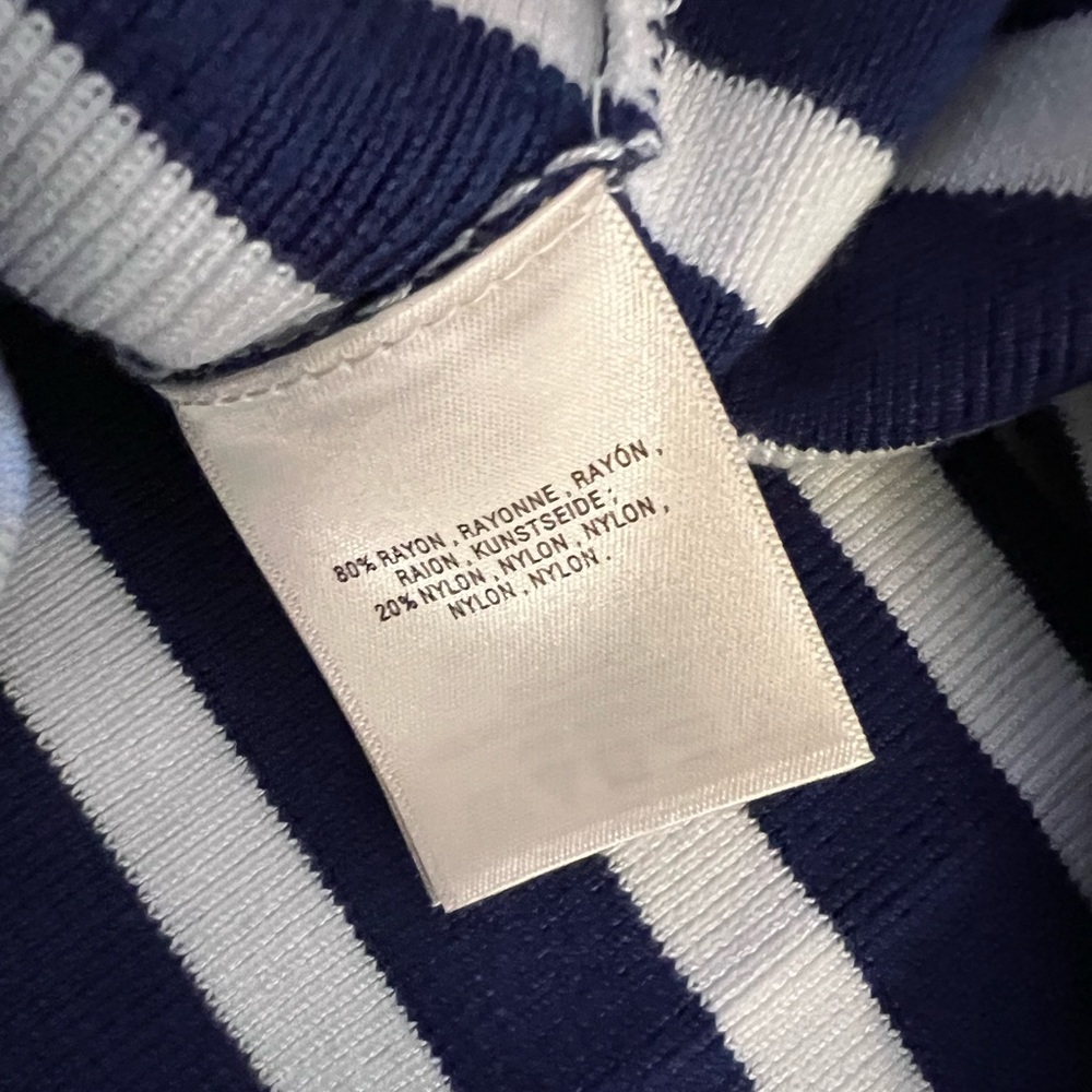 NWT Anthropologie Maeve Striped Racerback Sweater Tank - Picture 7 of 10